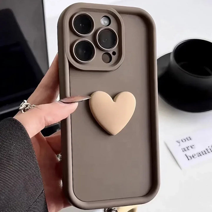 Heartora - Θήκη για iPhone Ιστορία αγάπης με σχέδιο καρδιά