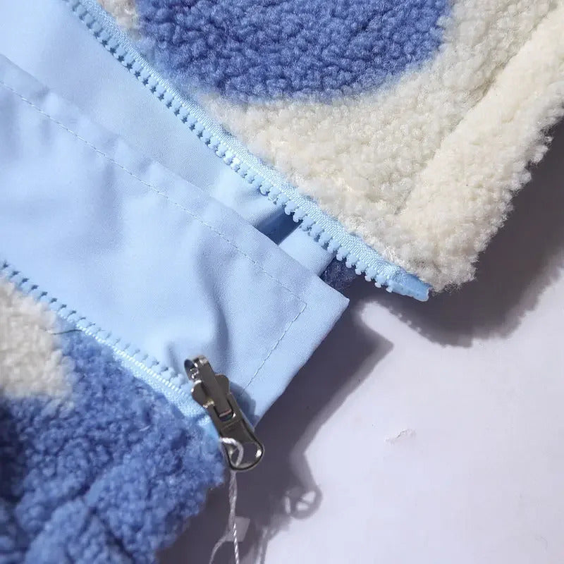 Kanika - Αναστρέψιμο μπουφάν με σχέδιο καρδιάς