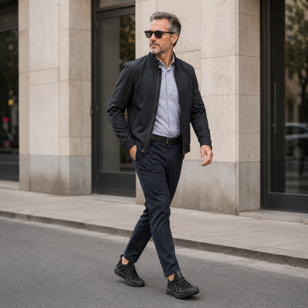 Linmark – Αθλητικά παπούτσια με κορδόνια από αναπνεύσιμο πλέγμα