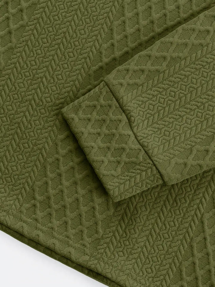 Benoit - ΛιόρΤ-πουκάμισο με υφή και γιακά με ζακάρ