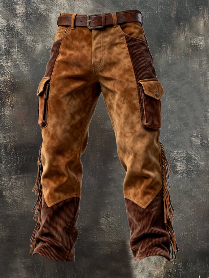 Brydon - Ρετρό παντελόνι για υπαίθριες δραστηριότητες με ραφές