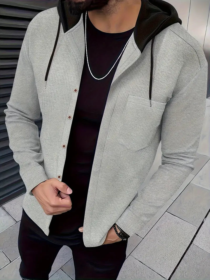 Johnathan - Περιστασιακό μπουφάν με κουκούλα και τσέπη