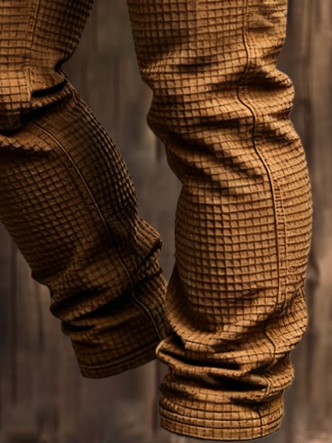 Jamieson - Ρετρό Υπαίθριος Περιπέτεια Εργασία με βάφλες Παντελόνι