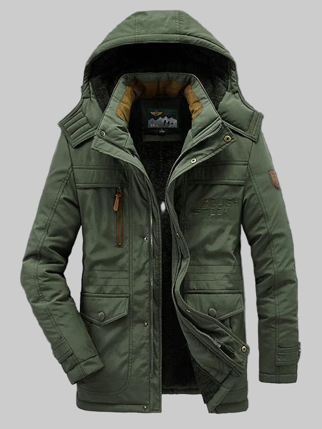 Hernandez - Αντιανεμικό ζεστό μπουφάν από φλις