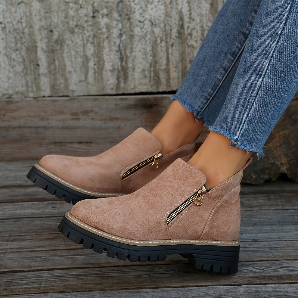 Birgitta - Μποτάκι με φερμουάρ στο πλάι