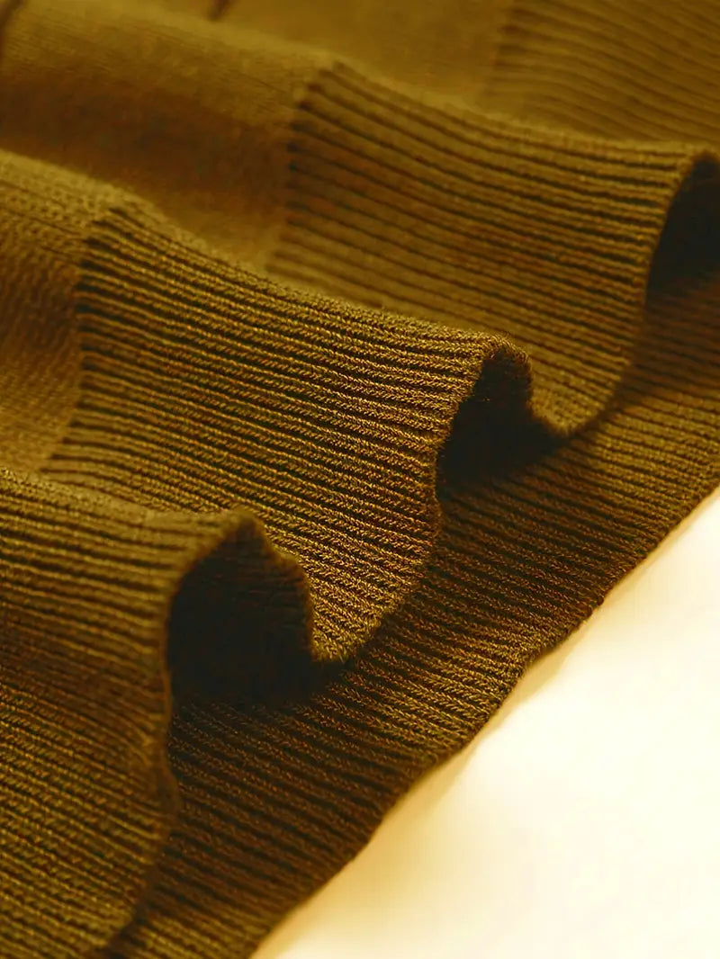 Nunzio - Άνετο πλεκτό πουλόβερ με ψηλό γιακά