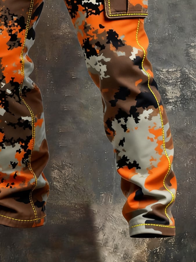 Bethell - Παντελόνι Κλασικό καμουφλάζ με πολλές τσέπες