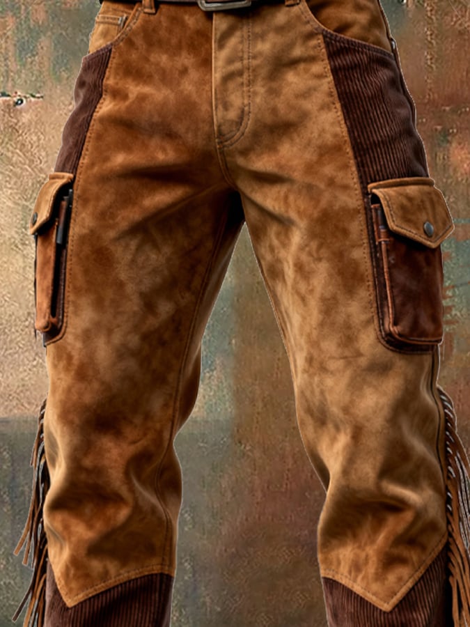 Brydon - Ρετρό παντελόνι για υπαίθριες δραστηριότητες με ραφές