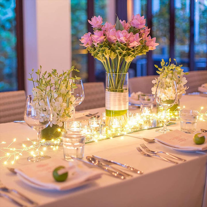 TwinkleWire - Φωτιστικά με πυροτεχνήματα από χαλκό σύρμα με τηλεχειριστήριο