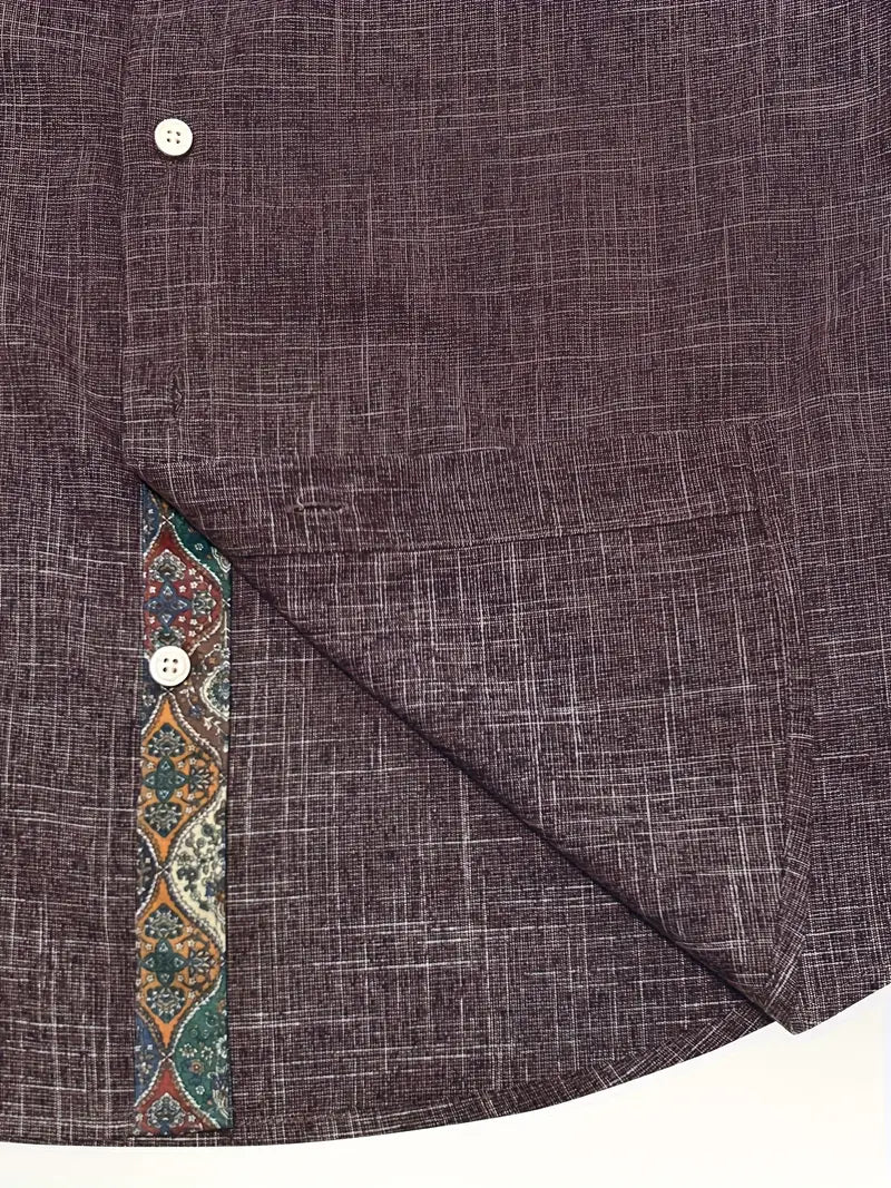 Teodoro - Μακρυμάνικο πουκάμισο με κουμπιά