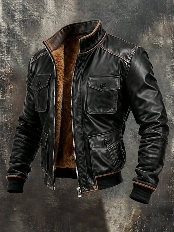 Crowley - Μπουφάν εξωτερικής χρήσης σε ρετρό στυλ