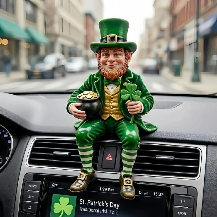 IrishFortune - Διακοσμητικό φιγούρα Leprechaun για την Ημέρα του Αγίου Πατρικίου