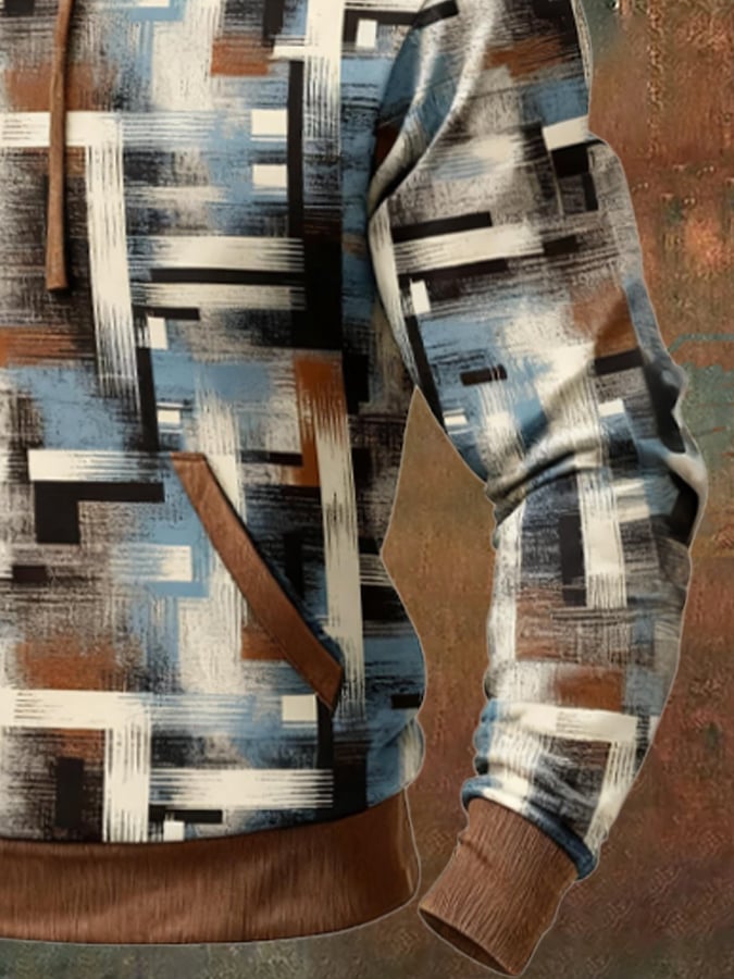 Sodhi - Φούτερ ρετρό στυλ με έγχρωμη εκτύπωση