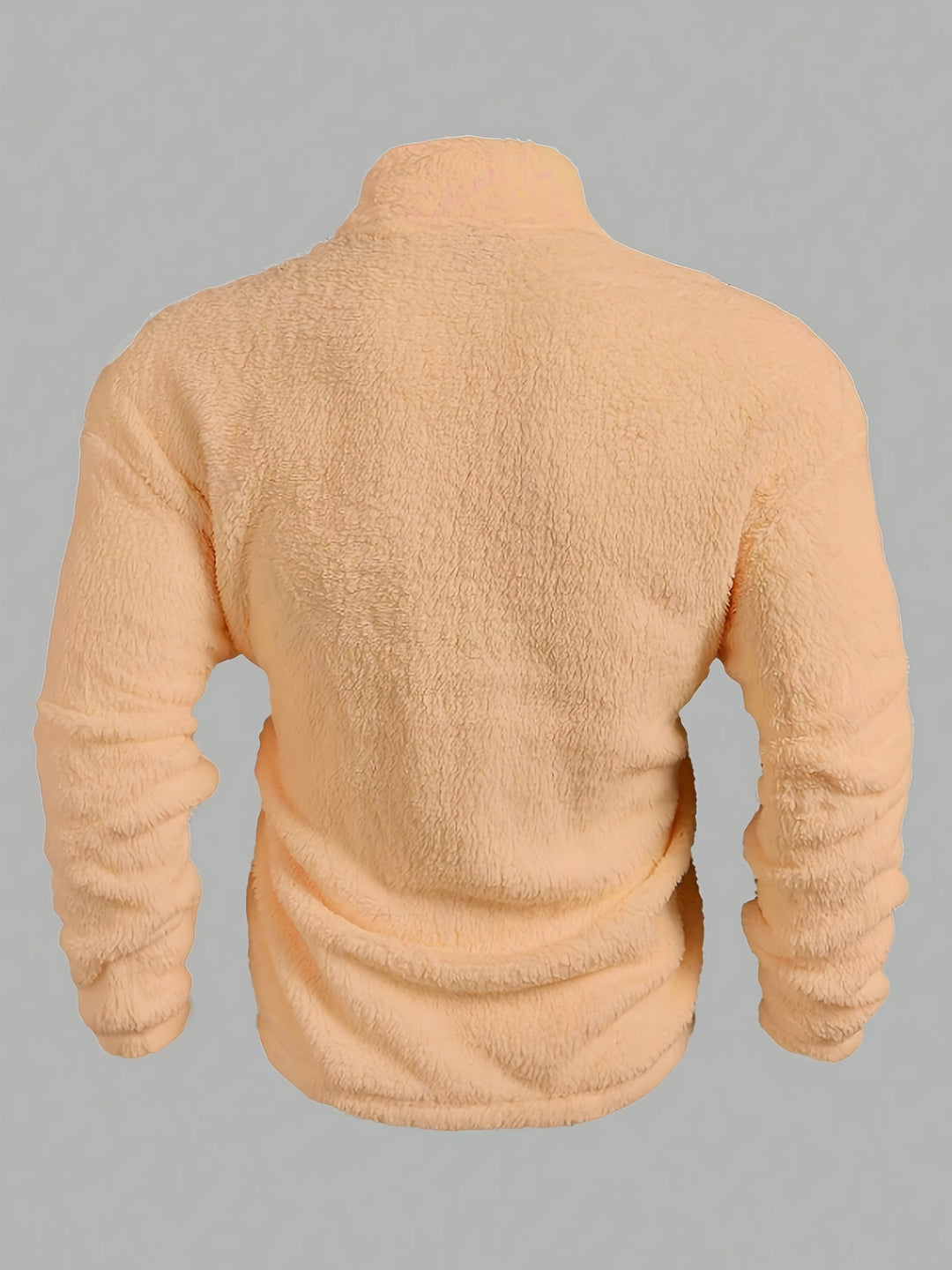 Kamil - Πουλόβερ με μισό φερμουάρ από φλις