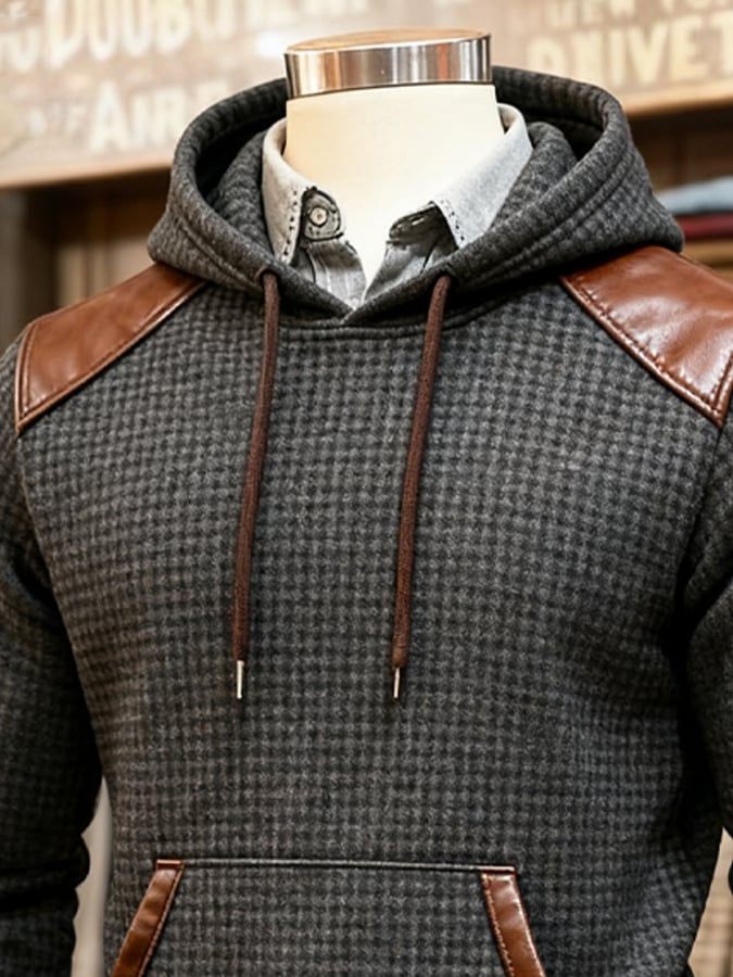 Southee - Μπλούζα με μακριά μανίκια και σχέδιο βάφλας