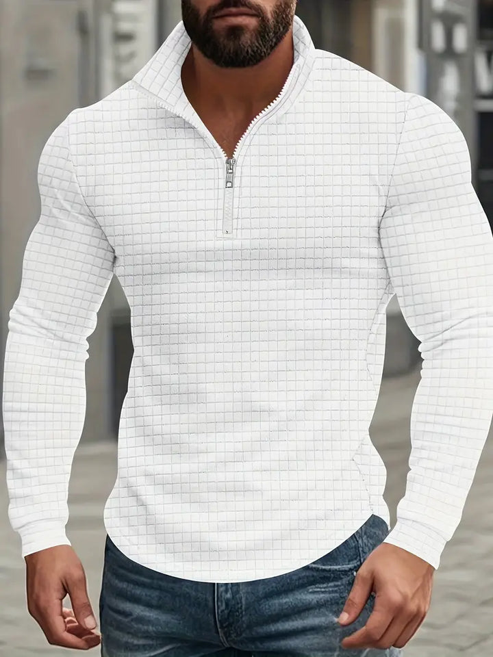 Jarryd - Φούτερ με μακριά μανίκια και μισό φερμουάρ