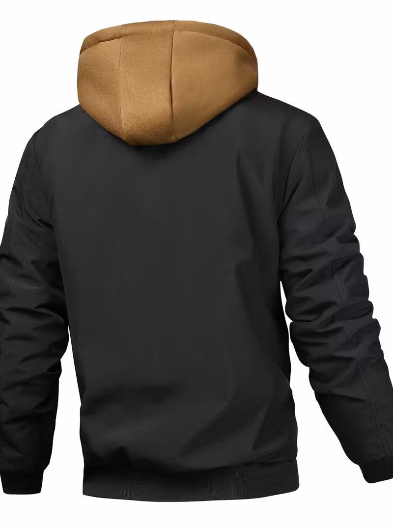 Sylvain - Μπουφάν με κουκούλα και φερμουάρ