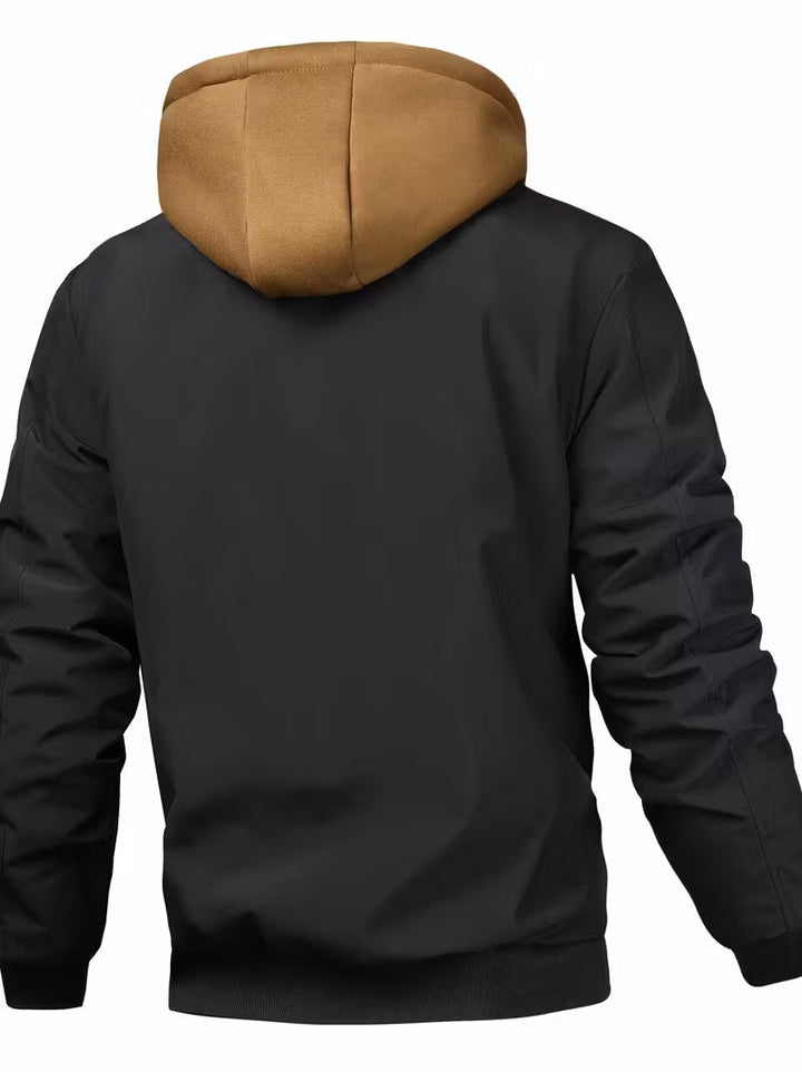 Sylvain - Μπουφάν με κουκούλα και φερμουάρ