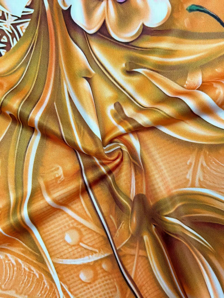 Ljiljana - Μοντέρνο μπλουζάκι με λουλουδάτο σχέδιο