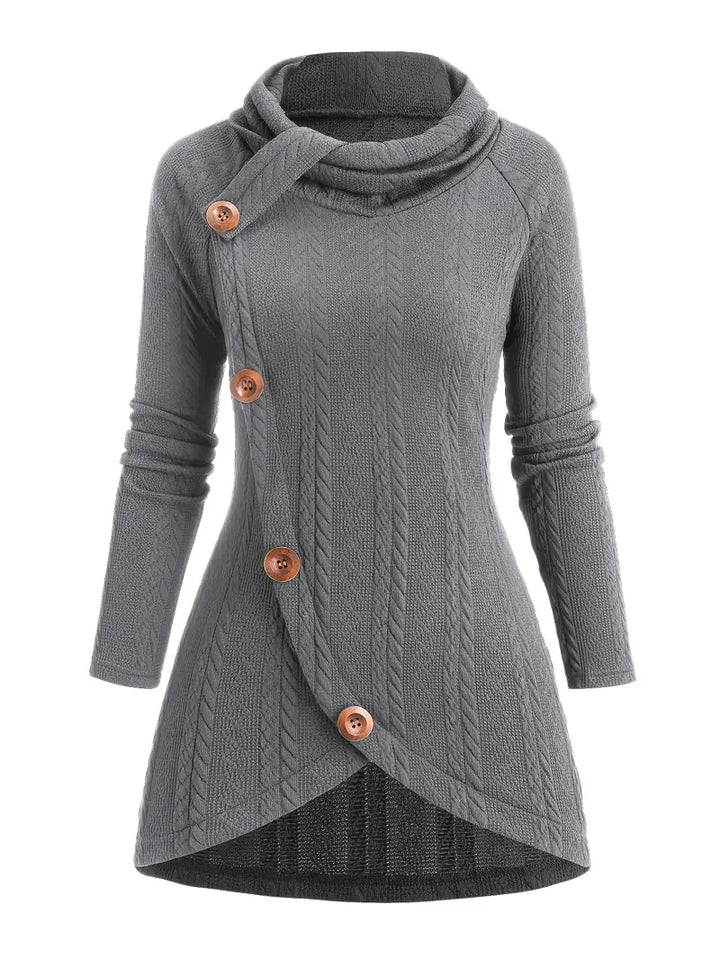 Masabata - Περιστασιακό Πλεκτό Καρδιγκάν Με κουμπί