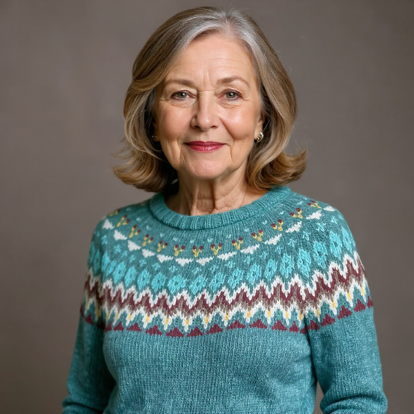 Chiaara - Χειροποίητο μάλλινο πουλόβερ