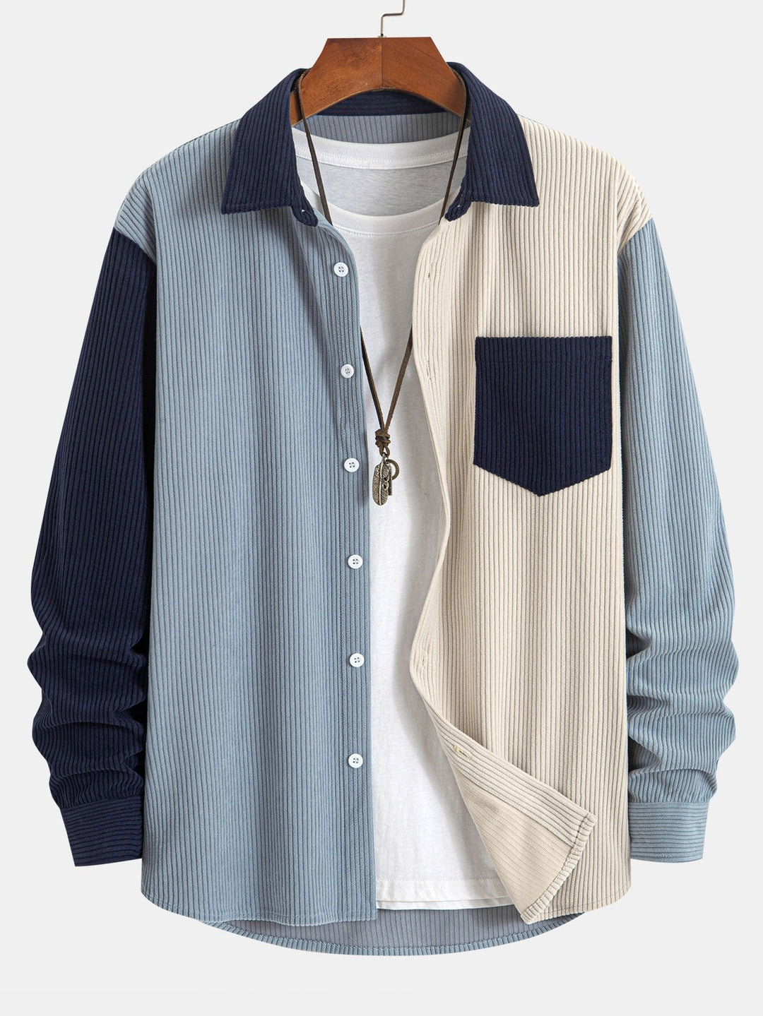 Dariel - Σετ πουκάμισο και παντελόνι από κοτλέ