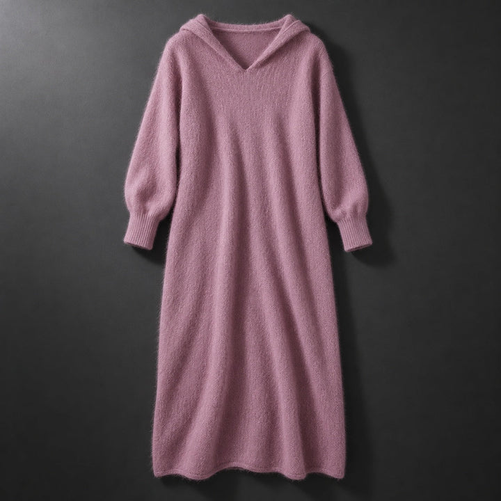 Karsyn - Φόρεμα από κασμίρ με κουκούλα