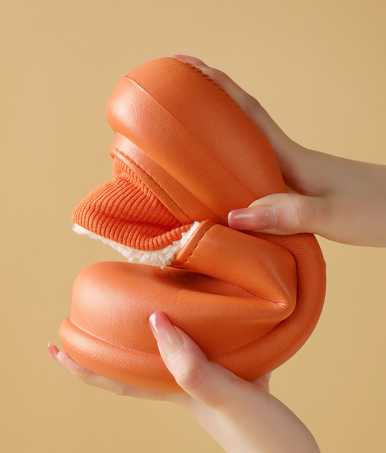 CloudStep - Ζεστές, βελούδινες, αδιάβροχες χειμερινές παντόφλες