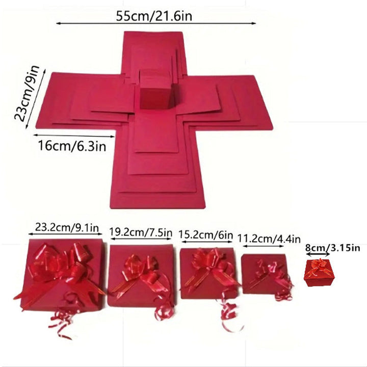 MagicUnfold - Σετ κουτιού-έκπληξη με έκρηξη