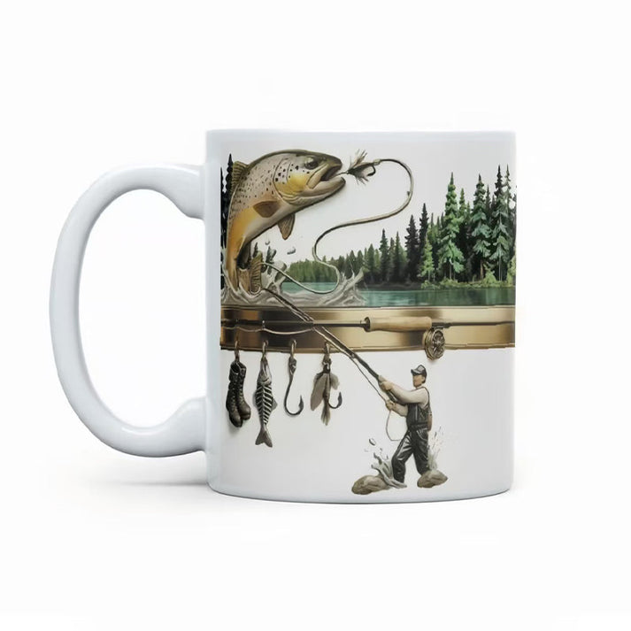 TackleMug - Κούπα καφέ με θέμα το ψάρεμα