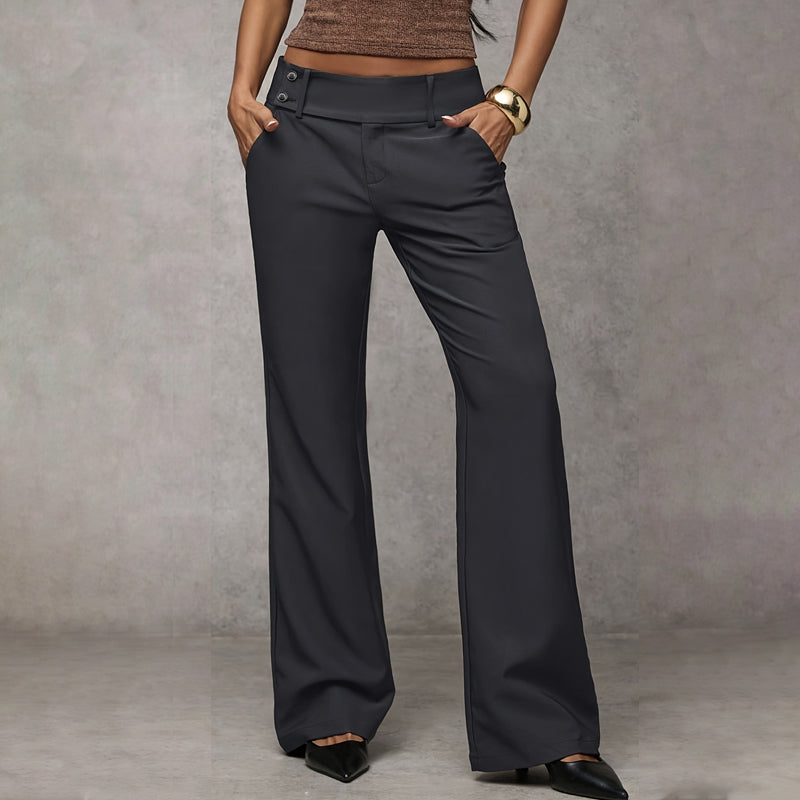 Fanny - Κομψό παντελόνι με φαρδιά πόδια