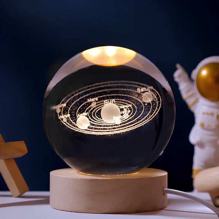 Glow Sphere – Φωτεινή κρυστάλλινη σφαίρα-λάμπα